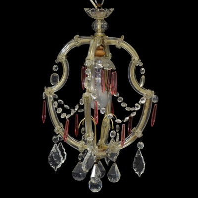 Lot 395 - Venetian light fitting