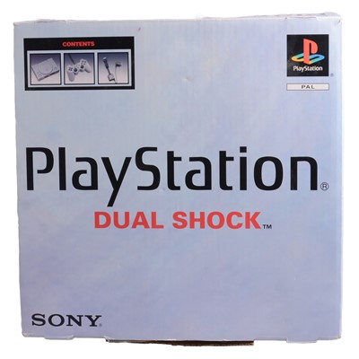 Lot 172 - Sony PlayStation (Dual Shock ver.), boxed but incomplete