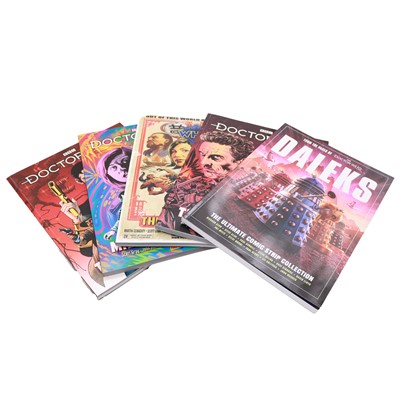 Lot 47 - Doctor Who: A large collection of comics & graphic novels