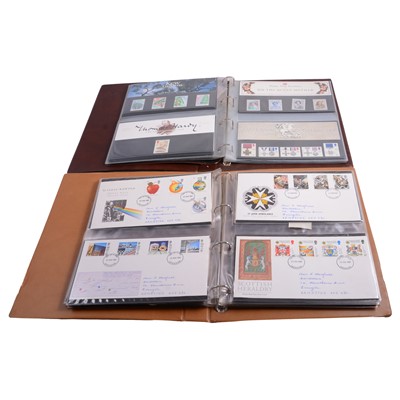 Lot 147 - Box of FDCs and stamps