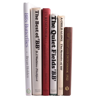 Lot 129 - Five books relating to the life and works of 'BB' Denys-Watkins Pitchford, another signed by the author.