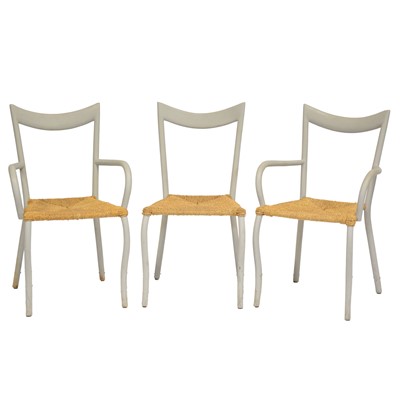 Lot 327 - Val Padilla for Jasper Conran - a set of six Manila chairs