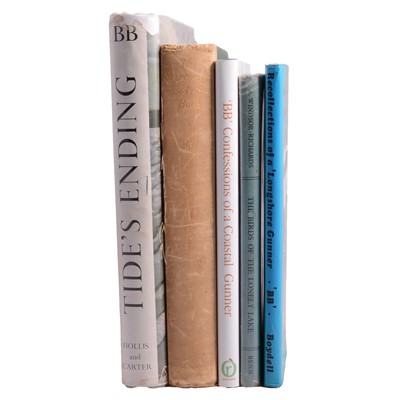 Lot 131 - 'BB' Denys Watkins-Pitchford, five books, Wildfowling interest, one signed by the author.