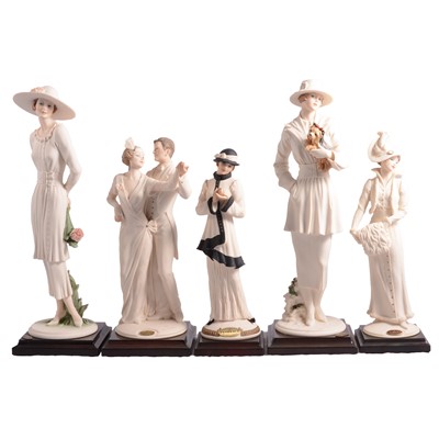 Lot 51 - Nine Giuseppe Armani composition figurines