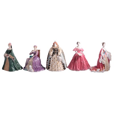 Lot 6 - Six Royal Worcester Fine Bone China figurines