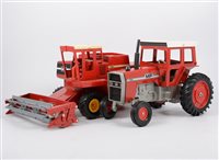 Lot 1071 - Two large scale Ertl toys Massey Ferguson...