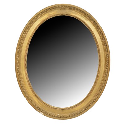 Lot 322 - Victorian gilt framed wall mirror