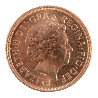 Lot 151 - Gold Full Sovereign Coin, Elizabeth II 2000.