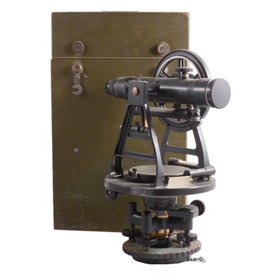 Lot 123 - WWII American theodolite, by Gurley Engineering Instruments