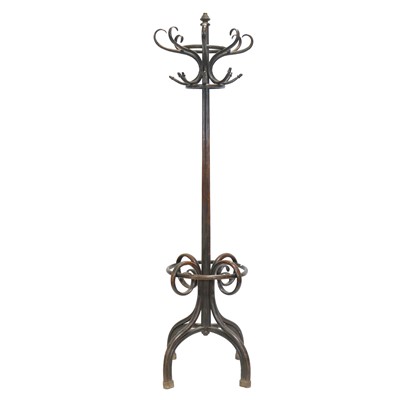 Lot 363 - Late 19th/ early 20th century bentwood coatstand, likely by Thonet