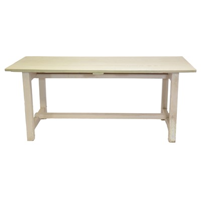 Lot 296 - Painted pine kitchen table