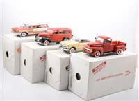 Lot 1092 - Danbury Mint 1:24 scale die cast models; 1949...