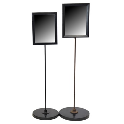 Lot 331 - Two floor standing adjustable dressing mirrors