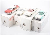 Lot 1093 - Danbury Mint 1:24 scale die cast models; 1962...
