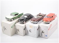 Lot 1094 - Danbury Mint 1:24 scale die cast models; 1941...