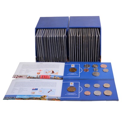 Lot 139 - FIFA 2010 World Cup coin sets, complete