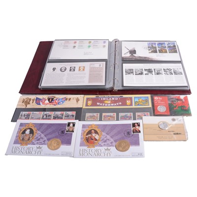 Lot 310 - Royal Mint - Silver and other commemorative coins, First Day Covers, and stamps.