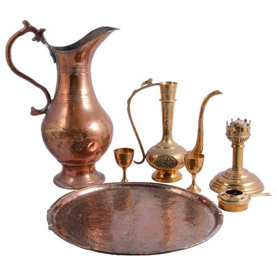 Lot 76 - Large collection of copper and brassware