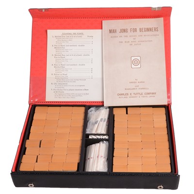Lot 99 - Mahjong set by Charles Tuttle & Company
