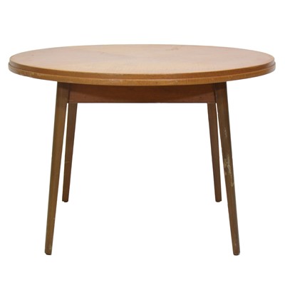 Lot 369 - Mid 20th century maple top coffee table, David Joel Limited