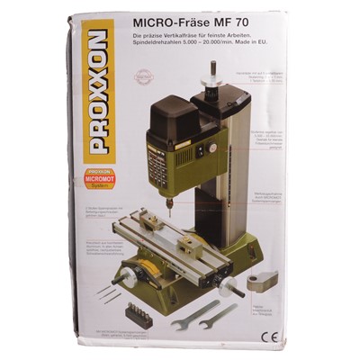 Lot 1321 - A Proxxon MICRO miller MF70.
