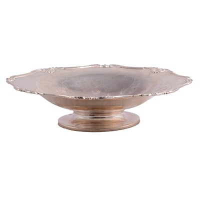 Lot 197 - Silver comport, Manoah Rhodes & Sons Ltd, London, 1930
