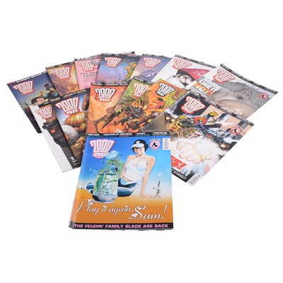 Lot 192 - Collection of 2000AD comics, and various other titles