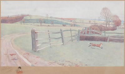 Lot 339 - Cecil Aldin, two signed prints from The Pytchley Country series