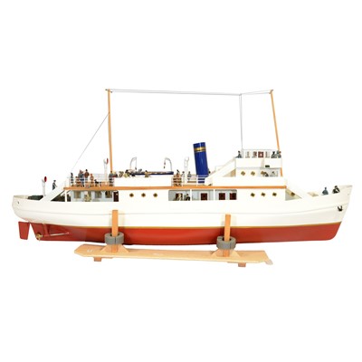 Lot 250 - Large scale model of a Russian River Cruise ship, BAIKAL