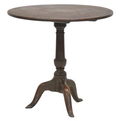 Lot 430 - Georgian oak tripod table