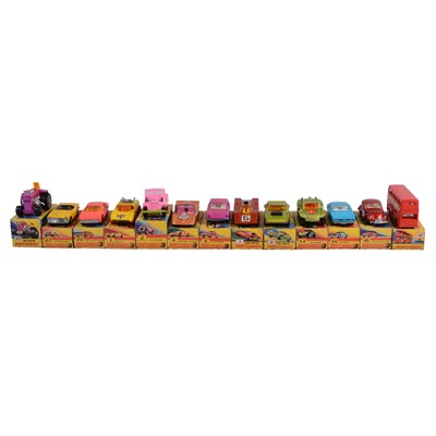 Lot 300 - Lesney Matchbox Superfast die-cast model vehicles, a collection of thirty-one boxed