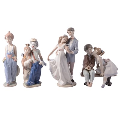 Lot 10 - Four Lladro models