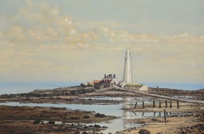 Lot 326 - Colin Rule, St Mary's Lighthouse, North Tyneside