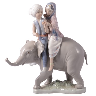 Lot 1 - Lladro group, 'Hindu Children'