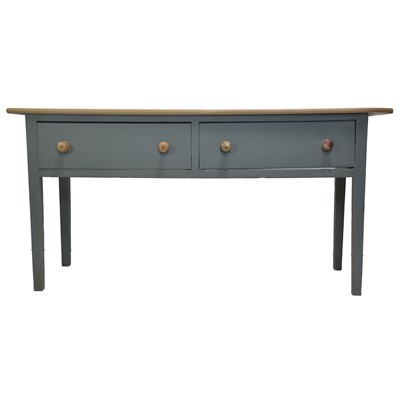 Lot 350 - Victorian painted pine dresser base