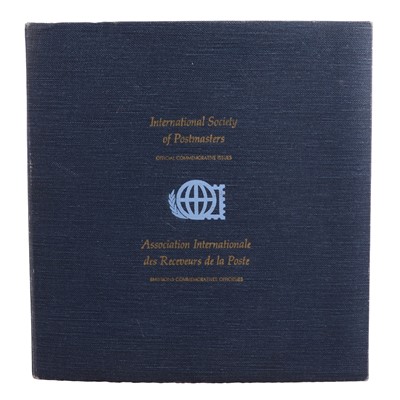 Lot 306 - International Society of Postmasters Official Commemorative Silver Proof Coin Cover Issues.