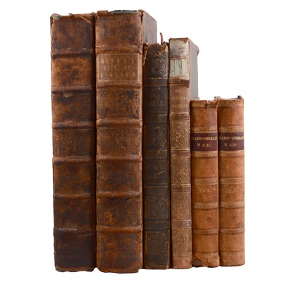 Lot 106 - Paul Rapin de Thoyras, The History of England and four other books