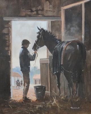 Lot 316 - David Trundley, The Stable Door