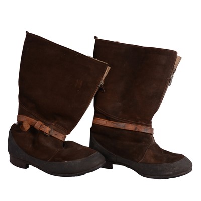 Lot 281 - Pair of WWII RAF Pattern 1941 boots