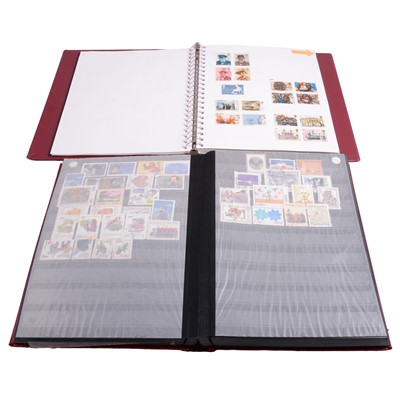 Lot 125 - A large collection of world stamps in albums