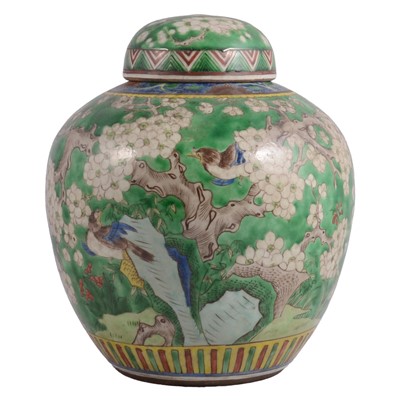 Lot 2 - Chinese ginger jar and cover
