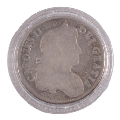 Lot 297 - Charles II crown (1677).