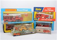 Lot 1172 - Diecast models; Including Dinky, Matchbox,...