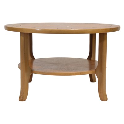 Lot 449 - Nathan The Cog teak coffee table