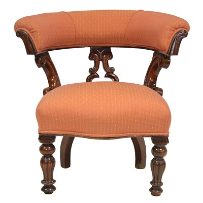 Lot 446 - William IV hoop back chair