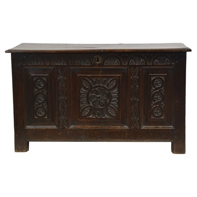 Lot 473 - Victorian oak coffer
