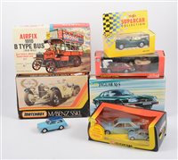 Lot 1178 - Seleciton of model kits, Corgi toys, Schuco...