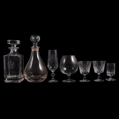 Lot 64 - Collection of table glass