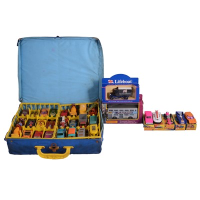 Lot 292 - Lesney Matchbox Superfast die-cast model vehicles, five, boxed, and other diecast