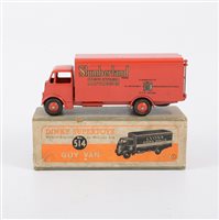 Lot 1194 - Dinky Toys; 514 Guy Van ''Slumberland'', boxed